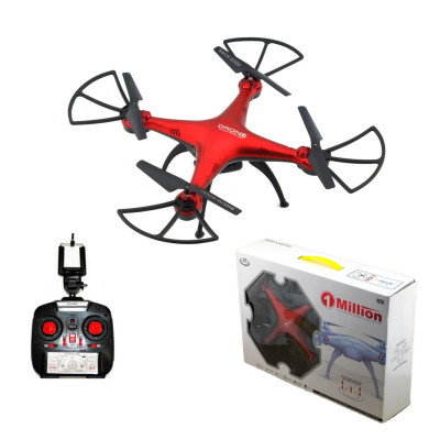 Квадрокоптер c камерою Drone 1 Million літаючий дрон селфі-дрон Квадрокоптер c камерою Drone 1 Million літаючий дрон селфі-дрон