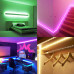 Светодиодная LED лента RGB 5 м силиконовая с пультом и переходником светодиодное освещение Светодиодная LED лента RGB 5 м силиконовая с пультом и переходником светодиодное освещение