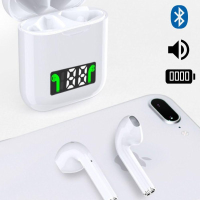 Наушники беспроводные Bluetooth i99 TWS Блютуз гарнитура с кейсом Наушники и гарнитуры для телефона и музыки Наушники беспроводные Bluetooth i99 TWS Блютуз гарнитура с кейсом Наушники и гарнитуры для телефона и музыки
