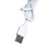 USB хаб концентратор адаптер розгалужувач на 4 порти білий живлення від USB хаб 2.0 USB хаб концентратор адаптер розгалужувач на 4 порти білий живлення від USB хаб 2.0