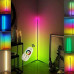 Светодиодный угловой торшер сенсорный с пультом управления RGB светильник с регулировкой яркости лампа 140 см Светодиодный угловой торшер сенсорный с пультом управления RGB светильник с регулировкой яркости лампа 140 см