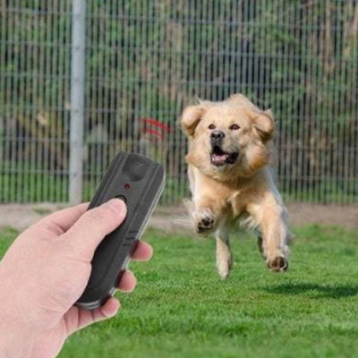 Ультразвуковой отпугиватель для собак Dog repeller TJ 3008 Карманный Черный Ультразвуковой отпугиватель для собак Dog repeller TJ 3008 Карманный Черный