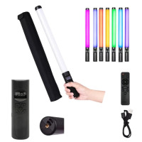 Лампа RGB разноцветная меч Led Stick палка РГБ для фото и видео Стик жезл для селфи и блогеров с пультом