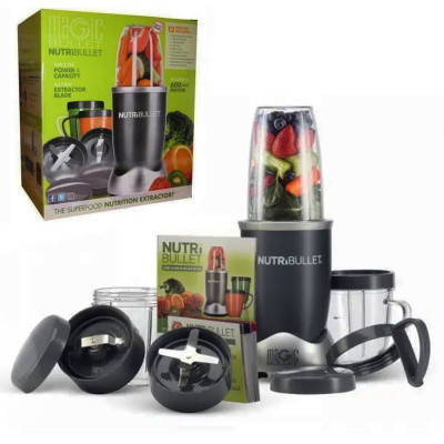 Блендер многофункциональный Nutribullet Magic Bullet 600W пищевой экстрактор кухонные комбайны и измельчители