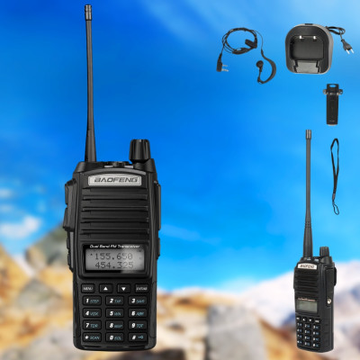 Двохдіапазонна акумуляторна радіостанція Baofeng UV 82 портативна рація для зв'язку