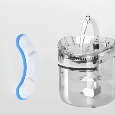 Автоматическая поилка фонтан Pet Fountain 1,5л для кошек и собак со сменным фильтром