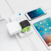 Универсальный сетевой адаптер для путешествий 2 USB Adapter Travel Переходник для всех типов розеток Салатовый Универсальный сетевой адаптер для путешествий 2 USB Adapter Travel Переходник для всех типов розеток Салатовый