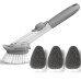Щітка з дозатором для миття посуду Automatic Decontamination Wok Brush з насадками багатофункціональна Щітка з дозатором для миття посуду Automatic Decontamination Wok Brush з насадками багатофункціональна