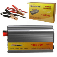 Преобразователь напряжения KONNWEI 1000W инвертор от аккумулятора автомобильный 24V-220V Преобразователь напряжения KONNWEI 1000W инвертор от аккумулятора автомобильный 24V-220V