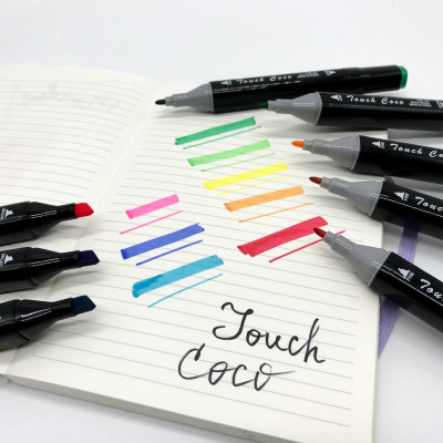 Скетч маркери SKETCHMARKER 40 кольорів Набір двосторонніх маркерів на спиртовій основі для художника Скетч маркери SKETCHMARKER 40 кольорів Набір двосторонніх маркерів на спиртовій основі для художника