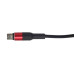 Кабель USB для зарядки телефону 3в1 Typec Micro Lightning провід швидка зарядка плетений 120см Кабель USB для зарядки телефону 3в1 Typec Micro Lightning провід швидка зарядка плетений 120см