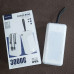 Повербанк 30000 mAh power bank HP976 зарядка для телефона зарядное устройство USB Type-C micro USB  Lightning