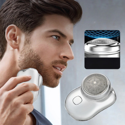 Бездротова міні бритва MINI SHAVER для сухого гоління акумуляторна дорожня електробритва Бездротова міні бритва MINI SHAVER для сухого гоління акумуляторна дорожня електробритва