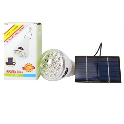 Лампа акумуляторна Solar Led Light GR 020 світильник із сонячною панеллю ліхтар світлодіодний на гачку Лампа акумуляторна Solar Led Light GR 020 світильник із сонячною панеллю ліхтар світлодіодний на гачку