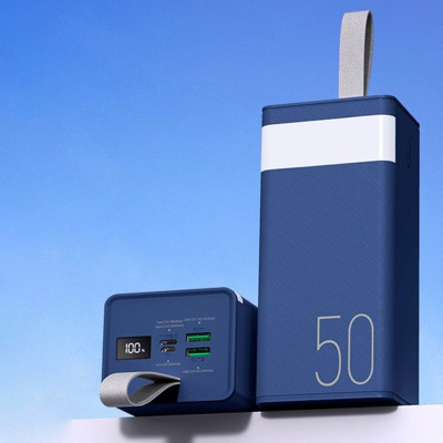 Повербанк RPP-321 быстрая зарядка 50000 mAh портативная зарядка с фонариком power bank для телефона Повербанк RPP-321 быстрая зарядка 50000 mAh портативная зарядка с фонариком power bank для телефона