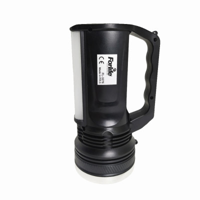 Ручной фонарик Forlife аккумуляторный FL 3276 фонарь на солнечной батарее 30W светодиодный