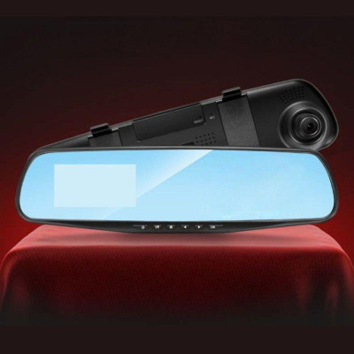 Видеорегистратор зеркало заднего вида с камерой DVR запись Full HD 1080p L6000 Экран 4.5