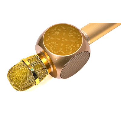 Караоке мікрофон дитячий портативний бездротової Bluetooth USB Золотий Gold Іграшка мікрофони для дітей YS-63 Караоке мікрофон дитячий портативний бездротової Bluetooth USB Золотий Gold Іграшка мікрофони для дітей YS-63