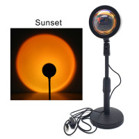 Sunset Lamp проекционный светильник закат USB светильник проектор свет рассвета атмосферная лампа для фото Sunset Lamp проекционный светильник закат USB светильник проектор свет рассвета атмосферная лампа для фото