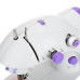 Міні швейна машинка 4 в 1 Mini Sewing Machine SM 202А Домашня компактна настільна портативна ручна 220V Міні швейна машинка 4 в 1 Mini Sewing Machine SM 202А Домашня компактна настільна портативна ручна 220V