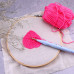 Голка для килимової вишивки Ударна пробивна набивна ручка інструмент для вишивання хрестом вишивання гладдю Голка для килимової вишивки Ударна пробивна набивна ручка інструмент для вишивання хрестом вишивання гладдю