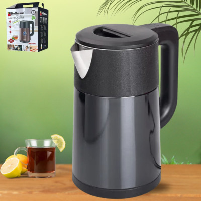 Електрочайник 2,5 л металевий Hoffmans Electronics HM-2543 Електричний чайник для дому 1800W Синій Електрочайник 2,5 л металевий Hoffmans Electronics HM-2543 Електричний чайник для дому 1800W Синій