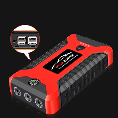 Пускозарядное устройство JUMPSTARTER автомобильная пусковая зарядка портативный бустер с компрессором Пускозарядное устройство JUMPSTARTER автомобильная пусковая зарядка портативный бустер с компрессором
