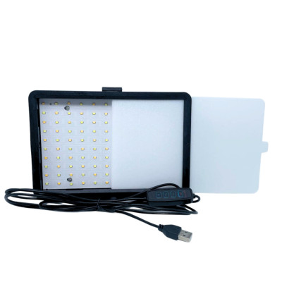 Светодиодная лампа прямоугольная LED Ring Fill Light 19х12.5 см со штативом 2м и цветными фильтрами для фото Светодиодная лампа прямоугольная LED Ring Fill Light 19х12.5 см со штативом 2м и цветными фильтрами для фото
