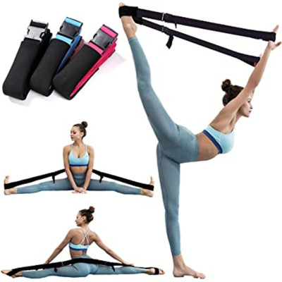 Гумка еспандер для розтяжки Stretching Trension Band з петлями гімнастика для ніг рук джгут стрічка для спорту Гумка еспандер для розтяжки Stretching Trension Band з петлями гімнастика для ніг рук джгут стрічка для спорту