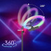 Светодиодная кольцевая лампа RGB 3D 33 см со штативом 2 м цветная двухсторонняя LED Селфи кольцо от USB Светодиодная кольцевая лампа RGB 3D 33 см со штативом 2 м цветная двухсторонняя LED Селфи кольцо от USB
