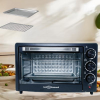 Настольная электрическая духовка 3400W Gold Diamond TK09908 мини печь с таймером для дома Настольная электрическая духовка 3400W Gold Diamond TK09908 мини печь с таймером для дома