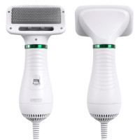 Щётка фен для шерсти собак и кошек 2в1 для груминга животных PET Grooming Dryer массажёр расчёска для шерсти Щётка фен для шерсти собак и кошек 2в1 для груминга животных PET Grooming Dryer массажёр расчёска для шерсти