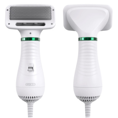 Щётка фен для шерсти собак и кошек 2в1 для груминга животных PET Grooming Dryer массажёр расчёска для шерсти