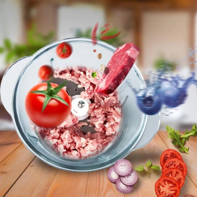 Универсальный измельчитель электрический для продуктов 1000 Вт RAF кухонный блендер с нержавеющей чашей 1,7л Универсальный измельчитель электрический для продуктов 1000 Вт RAF кухонный блендер с нержавеющей чашей 1,7л