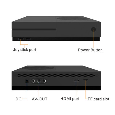 Игровая приставка встроенных 800 игр детская консоль 4К HDMI Ретро игры Телевизионная приставка X PRO