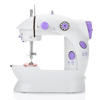 Міні швейна машинка 4 в 1 Mini Sewing Machine SM 202А Домашня компактна настільна портативна ручна 220V Міні швейна машинка 4 в 1 Mini Sewing Machine SM 202А Домашня компактна настільна портативна ручна 220V