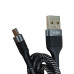 USB кабель для швидкої зарядки мікро юсб S-45 для телефону і передачі даних miсro USB Провід плетений 1м USB кабель для швидкої зарядки мікро юсб S-45 для телефону і передачі даних miсro USB Провід плетений 1м