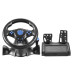 Кермо з педалями 3в1 Vibration Steering wheel педалями газу та гальма мультимедійний універсальний джойстик-кермо Кермо з педалями 3в1 Vibration Steering wheel педалями газу та гальма мультимедійний універсальний джойстик-кермо