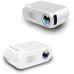 Портативный мини проектор Projector LED YG320 Mini белый с динамиком для дома лед проектор карманный домашний Портативный мини проектор Projector LED YG320 Mini белый с динамиком для дома лед проектор карманный домашний