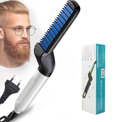 Электрическая расческа Modelling Comb For Beaut выравниватель для бороды и укладки волос