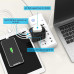 Універсальний мережевий USB адаптер для подорожей та дому Travel Adapter перехідник для розеток Чорний Універсальний мережевий USB адаптер для подорожей та дому Travel Adapter перехідник для розеток Чорний