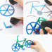3D Ручка для дітей 3Д ручка 3 покоління з дисплеєм LCD Pen 3 жовта Набір з Еко Пластиком та трафаретом 3D Ручка для дітей 3Д ручка 3 покоління з дисплеєм LCD Pen 3 жовта Набір з Еко Пластиком та трафаретом