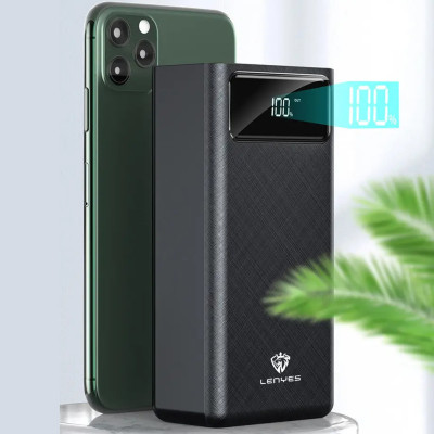 Power bank 40000 mAh Повербанк зарядка для телефона LENYES быстрое зарядное устройство USB Type-C Lightning Power bank 40000 mAh Повербанк зарядка для телефона LENYES быстрое зарядное устройство USB Type-C Lightning