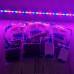 Светодиодная Led лента Strip RGB 5 м 2835 с пультом и переходником Светодиодное освещение на самоклейке Светодиодная Led лента Strip RGB 5 м 2835 с пультом и переходником Светодиодное освещение на самоклейке