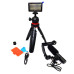 Набір для блогера Vlogger Kit з кульової голівкою штатив мікрофон спалах затиск для смартфона і екшн камери Набір для блогера Vlogger Kit з кульової голівкою штатив мікрофон спалах затиск для смартфона і екшн камери