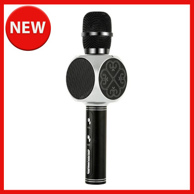 Караоке мікрофон дитячий портативний бездротової Bluetooth USB Black Чорний Іграшка мікрофони для дітей YS-63 Караоке мікрофон дитячий портативний бездротової Bluetooth USB Black Чорний Іграшка мікрофони для дітей YS-63
