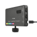 Бездротове накамерне відеосвітло W140RGB акумуляторна міні лампа LED портативна для фото і відео Бездротове накамерне відеосвітло W140RGB акумуляторна міні лампа LED портативна для фото і відео