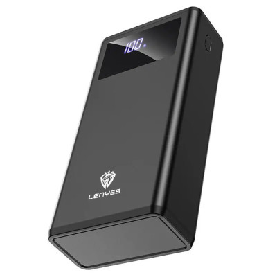 Power bank 50000 mAh LENYES Повербанк зарядка для телефона быстрое зарядное устройство 4USB Type-C Lightning Power bank 50000 mAh LENYES Повербанк зарядка для телефона быстрое зарядное устройство 4USB Type-C Lightning