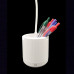 Настольная лампа светодиодная с USB зарядкой и аккумулятором лампа с подставкой для ручек сенсорная белая Настольная лампа светодиодная с USB зарядкой и аккумулятором лампа с подставкой для ручек сенсорная белая