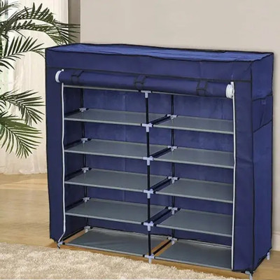 Тканинна шафа складна полиця для зберігання взуття органайзер Shoe Cabinet каркасний стелаж у передпокій Тканинна шафа складна полиця для зберігання взуття органайзер Shoe Cabinet каркасний стелаж у передпокій